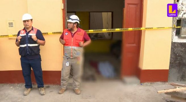 Hombre fallece tras derrumbe del techo de su vivienda