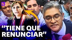 José Domingo Pérez solicita renuncia o remoción de Patricia Benavides como fiscal de la Nación