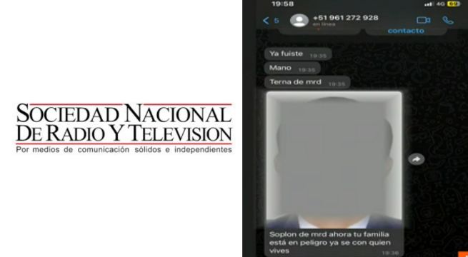 SNRTV expresa apoyo a equipo de Latina Noticias y exige investigación de autoridades