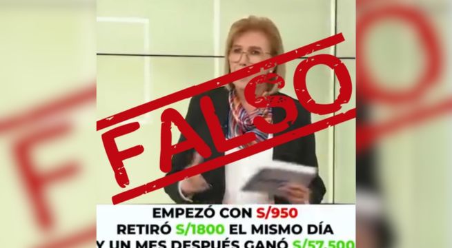 Es FALSO video que muestra a Mónica Delta promocionando «proyecto» de inversión