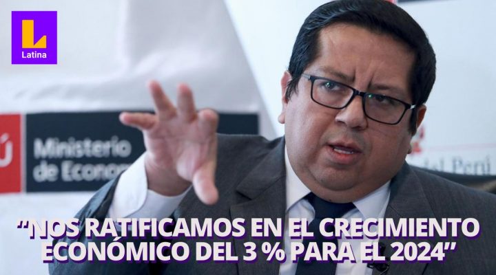 Alex Contreras Ratificamos el crecimiento económico del 3 % para el 2024