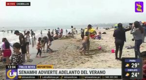 Decenas de personas asistieron a playas de la Costa Verde por el feriado largo