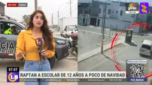 Sujetos estarían exigiendo 3 millones de soles por niña raptada en Comas | VIDEO