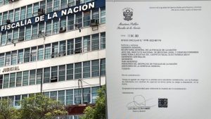Fiscal de la Nación interino pide a funcionarios claves poner sus cargos a disposición «con carácter de urgencia»
