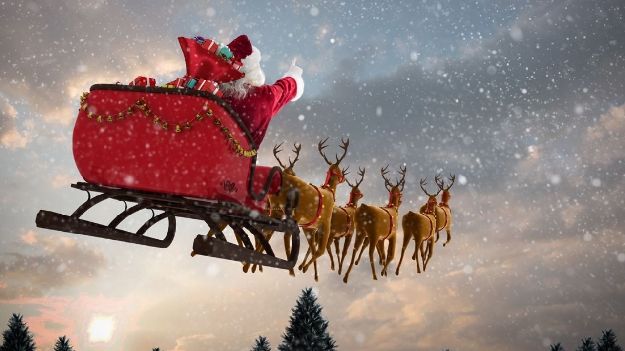 En Navidad, ¿a qué velocidad tendría que viajar Santa Claus para entregar todos los regalos?