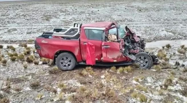 Arequipa: familia entera muere en accidente vehicular
