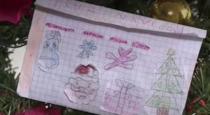 Niña escribe carta a Papá Noel para pedirle ayuda por las deudas de su madre con ‘gota a gota’