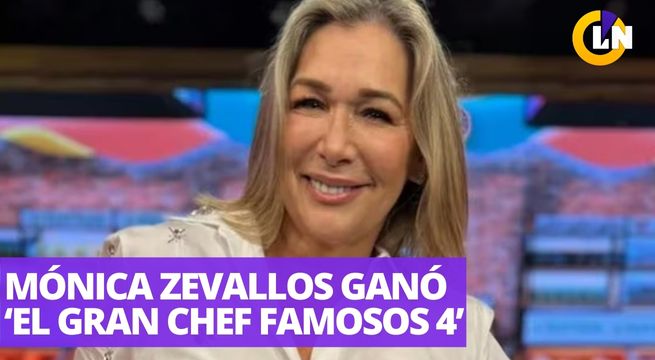 ‘El Gran Chef Famosos 4’: Mónica Zevallos ganó la gran final
