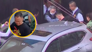 Keiko y Kenji Fujimori se quiebran al ver a su padre saliendo del penal | VIDEO