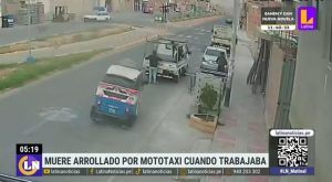 Mototaxista en estado de ebriedad atropella a padre de familia