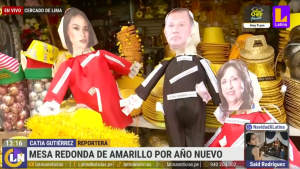 Piñatas de Reynoso, Dina y Jossmery entre las favoritas para despedir el 2023