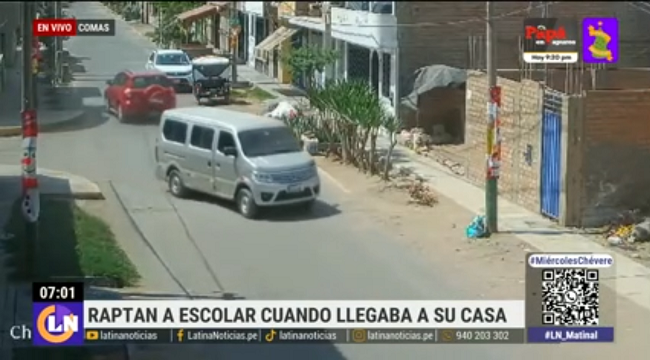 Secuestro en Comas: Policía despliega operativo  para rescatar a menor de 12 años
