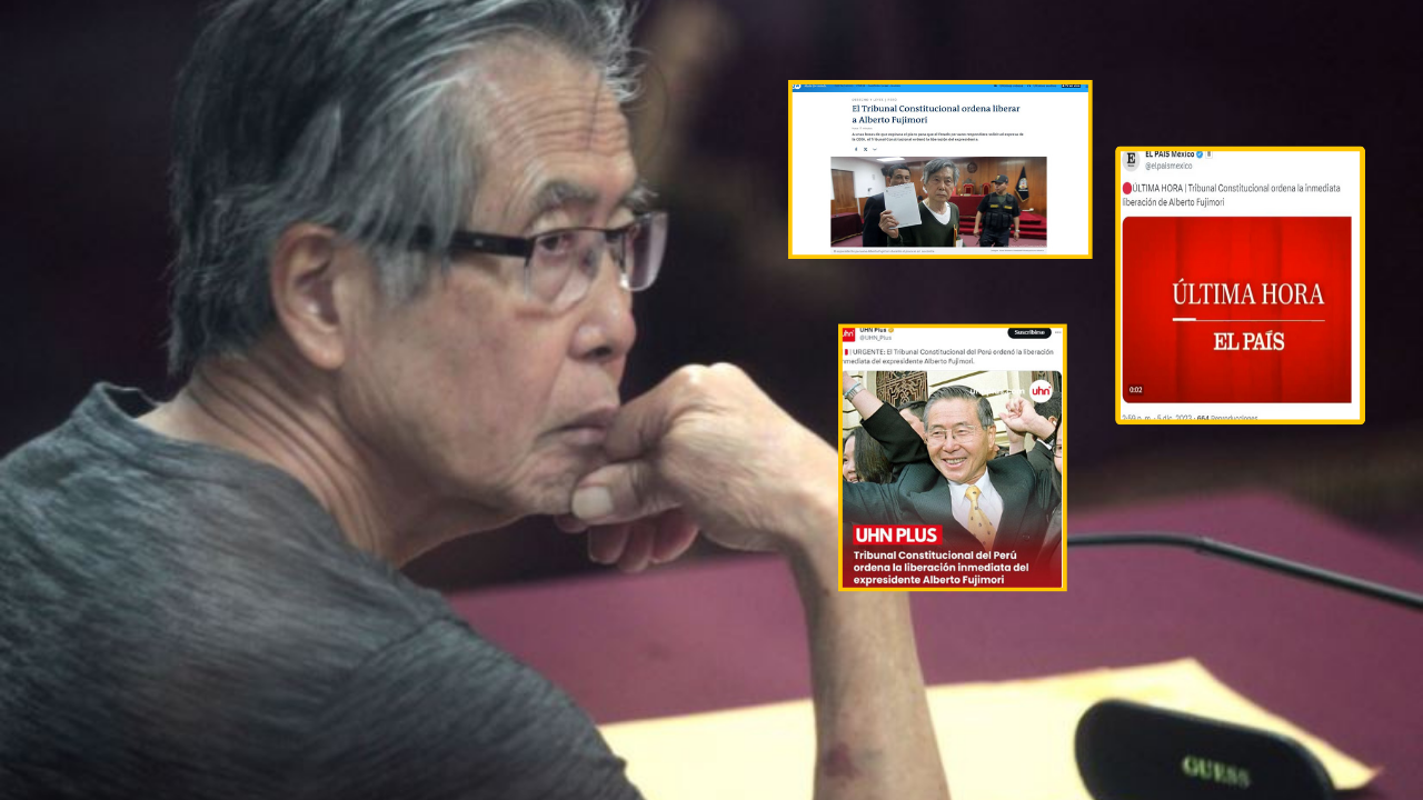 Así reaccionó la prensa internacional tras orden de liberación de Fujimori | FOTOS