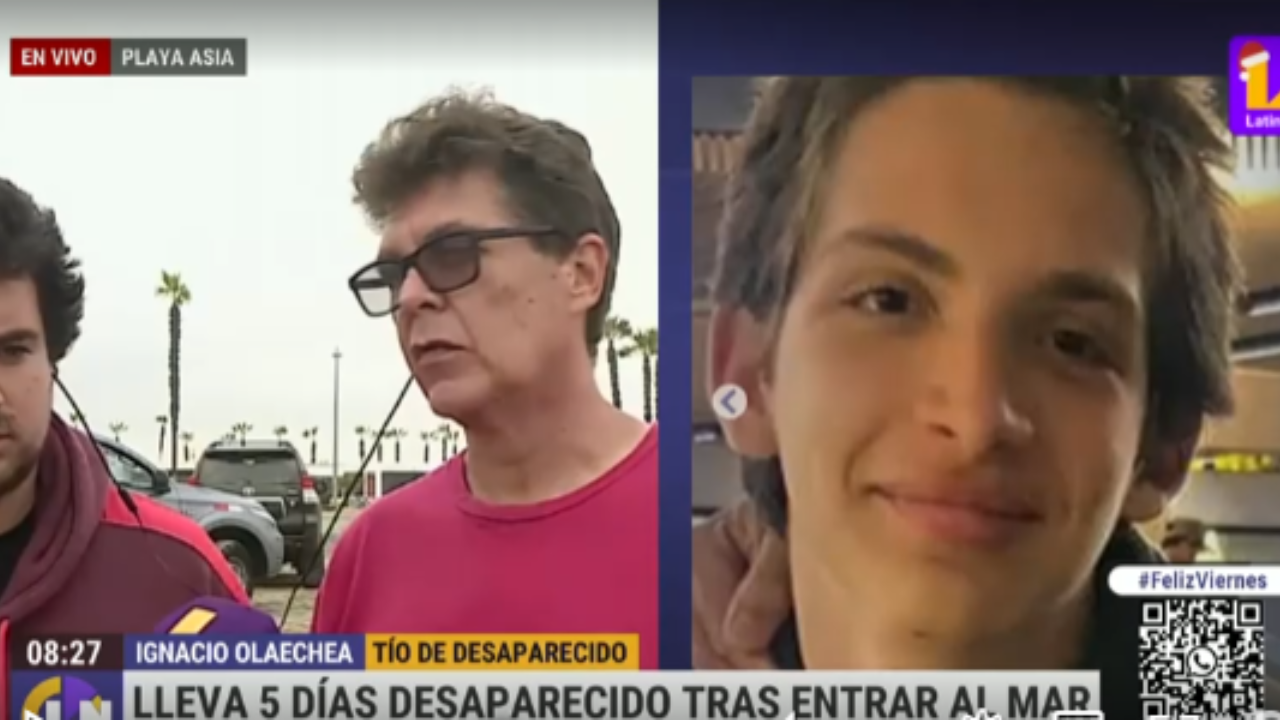 Joven desapareció en playa de Asia hace cinco días: familiares hacen pedido a autoridades | VIDEO 