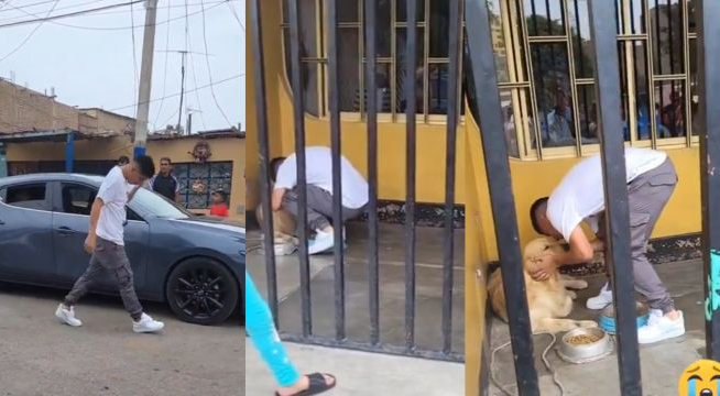 Piero Quispe y la triste despedida que tuvo con su perrito al irse a México