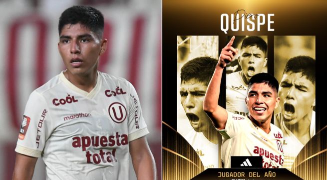 Premios LFP: Piero Quispe fue el mejor jugador de la Liga 1 2023