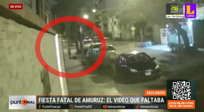 Aparece video clave en investigación sobre muerte en fiesta de Lince