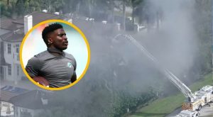 Niño incendia mansión de jugador estrella de fútbol americano