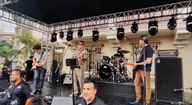 Libido ofreció concierto gratuito en Miraflores