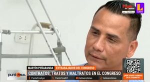 Extrabajador del Congreso denuncia que lo despidieron en pleno descanso médico