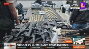 Armas de las Fuerzas Armadas y PNP acaban en manos de bandas criminales