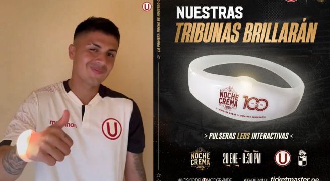 Universitario regalará pulseras led en la Noche Crema para que las tribunas ‘no se apaguen’