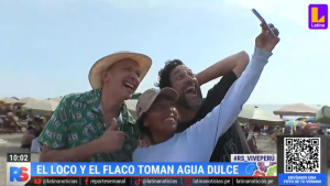El ‘loco’ Wagner  y Christian Ysla protagonizan divertido reto en playa de Agua Dulce | VIDEO 
