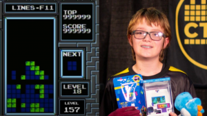 Este es el momento en que un adolescente se convierte en la primera persona en vencer a Tetris | VIDEO