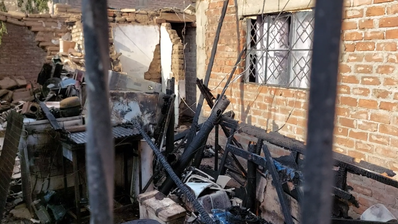Familias se salvan de morir tras incendio en una quinta en Ica | VIDEO 