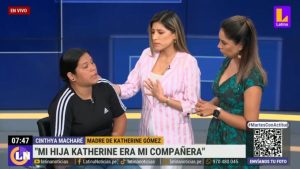 Mamá de Katherine Gómez tras confirmarse extradición de Tarache a Perú: “Quiero hablar con él”