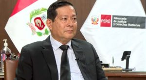 Ministro de Justicia se pronunció sobre la PNP