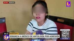 Huancayo: mujer denuncia agresión de reconocido artista del grupo Antología
