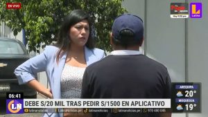 Se endeudó con S/20 mil tras pedir préstamos de S/1500 en aplicativos | VIDEO 