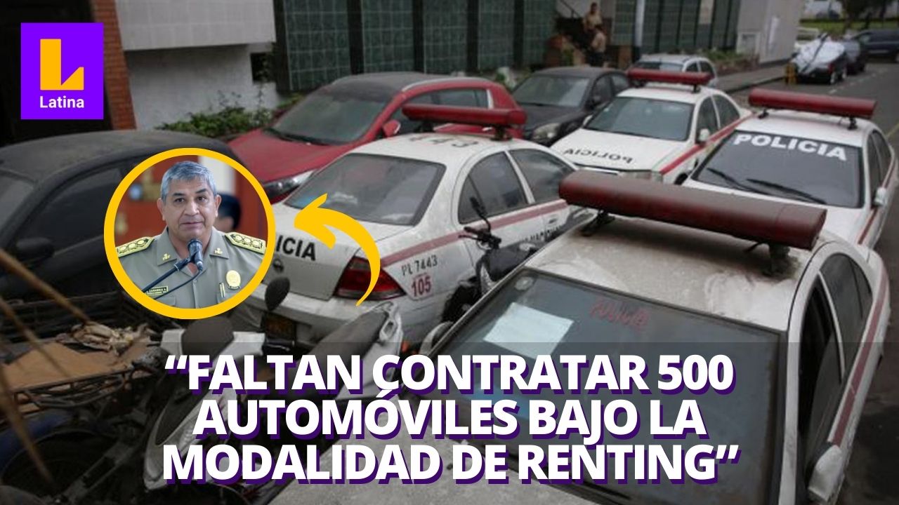 Gral. PNP Víctor Zanabria: «Faltan adquirir 500 patrulleros para Lima y Callao» | ENTREVISTA