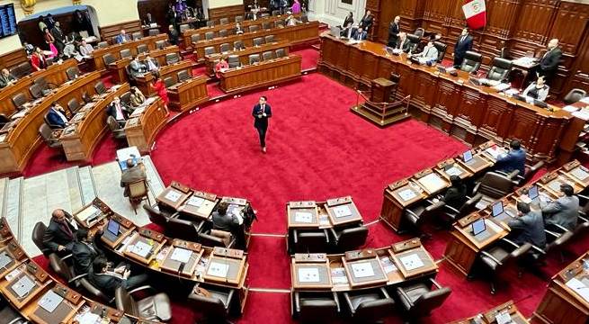 Proponen presencialidad obligatoria de congresistas en sesiones del pleno