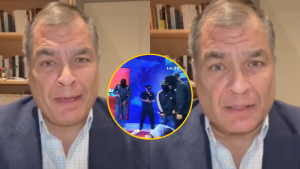 Rafael Correa sobre violencia en Ecuador: “Presidente Daniel Noboa, por favor, no ceda” 