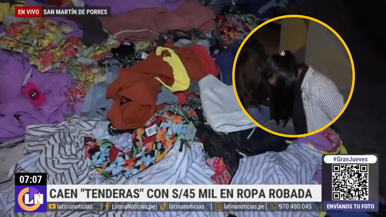 Callao: Policía captura a tenderas con mercadería valorizada en S/45 mil | VIDEO 