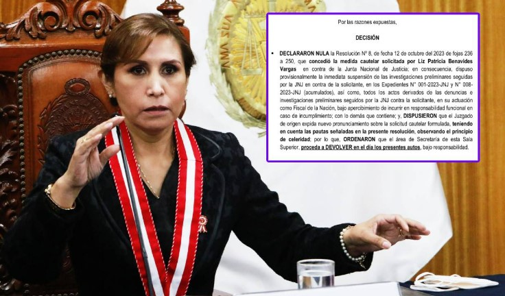 Patricia Benavides: estas fueron las 4 medidas que solicitó y fueron rechazadas