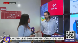Rimac y Excuela lanzan curso sobre prevención ante el Fenómeno El Niño 