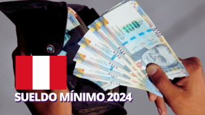 Este es el sueldo mínimo en Perú