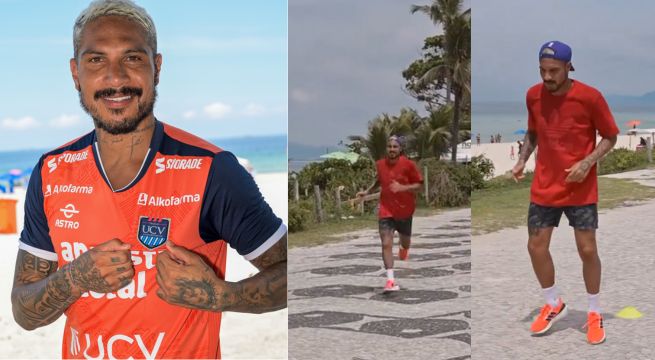 Paolo Guerrero entrena en Brasil con exclusivo preparador físico de Vallejo