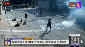 Barristas de Alianza Lima causaron disturbios previo al clásico ante Universitario