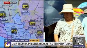 Senamhi advierte que Lima seguirá soportando altas temperaturas