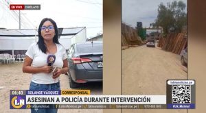Chiclayo: policía evita robo en ferretería y termina muerto