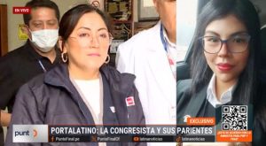 Familiares de congresista Portalatino trabajan en el Congreso con altos sueldos
