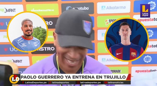 Roberto Mosquera tras llegada de Paolo Guerrero: «Ayer le dije a Lewandoski que no iba a contar con él»