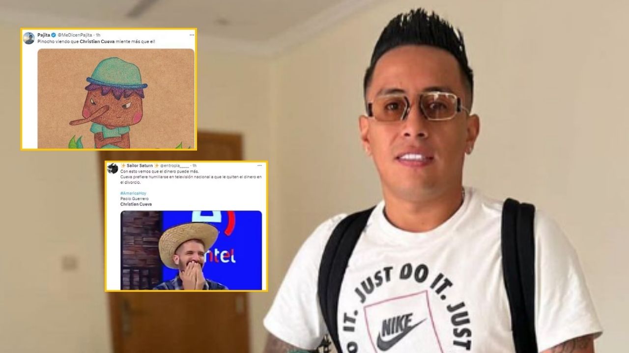 Christian Cueva: los mejores memes tras confirmar conoció a Rosángela y Chris Soifer  |FOTOS