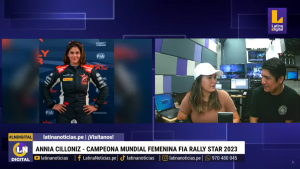 Campeona mundial FIA Rally Star 2023 Annia Cilloniz: «Ser deportista en el Perú no es fácil» | Entrevista