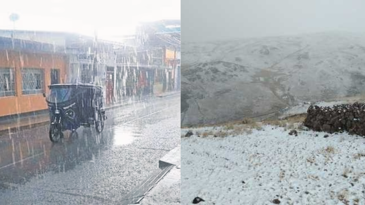 Hasta el 20 de febrero: proyectan lluvias y granizo intenso en estas regiones de la costa y sierra