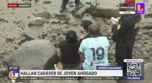Barranco: hallan cuerpo sin vida en playa Los Yuyos